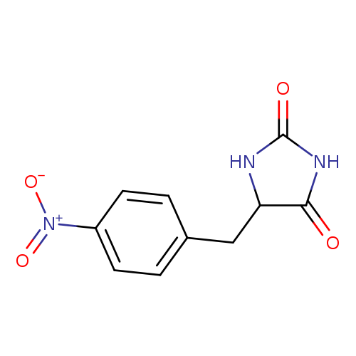 5-[(4-nitrophenyl)methyl]imidazolidine-2,4-dione