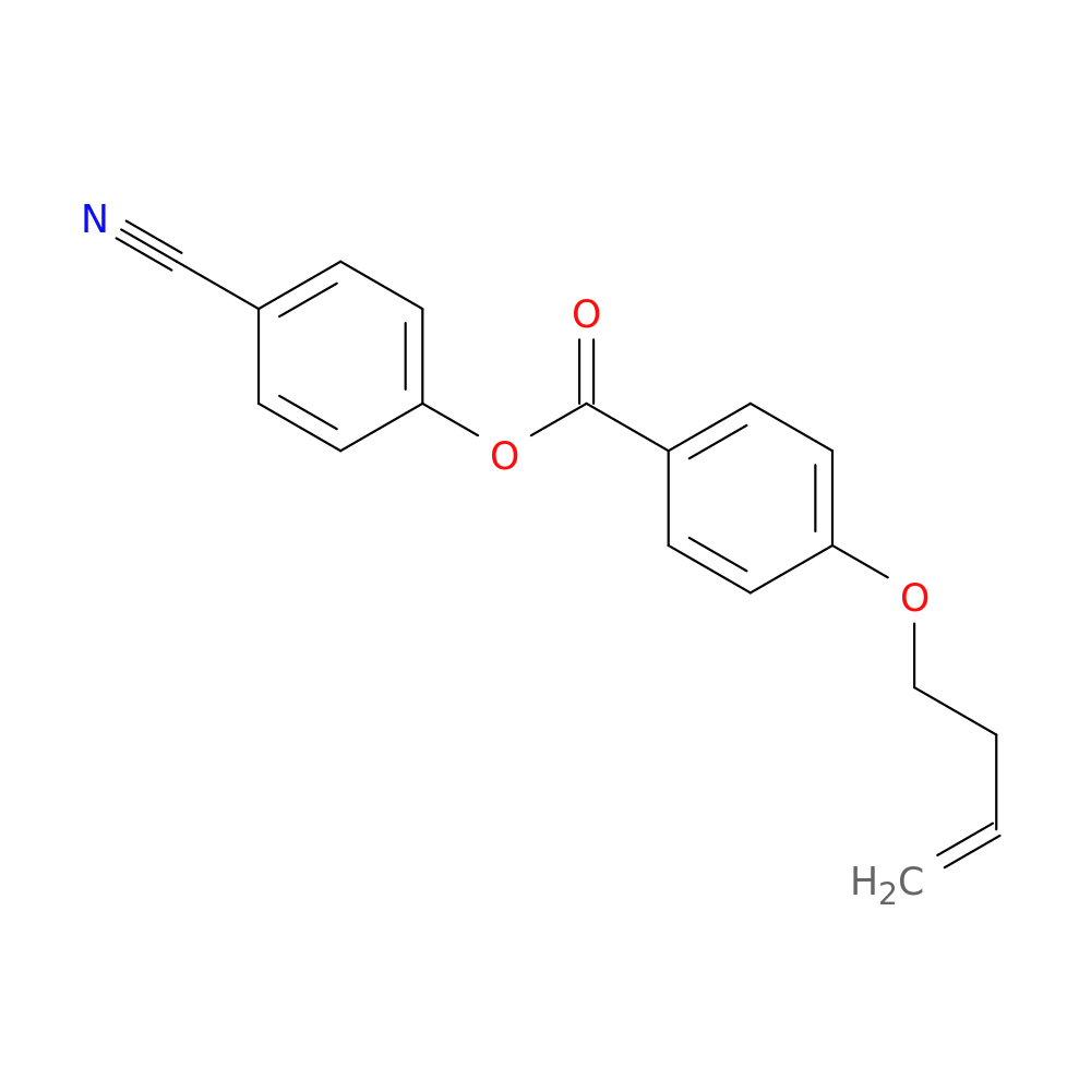 4-(3-Butenyloxy)benzoic acid 4-cyanophenyl ester