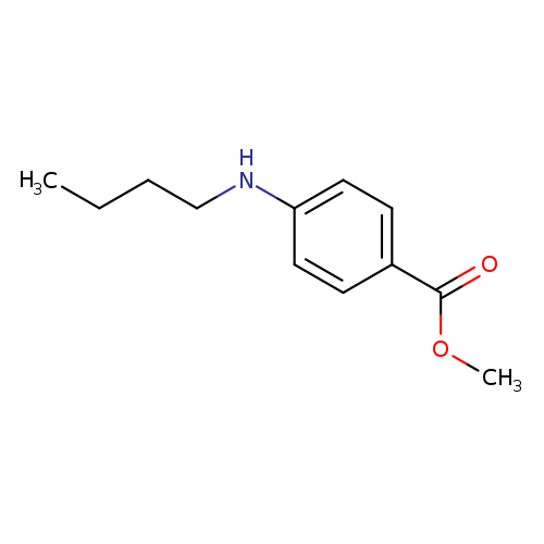 4-(Butylamino)-benzoic acid, methyl ester