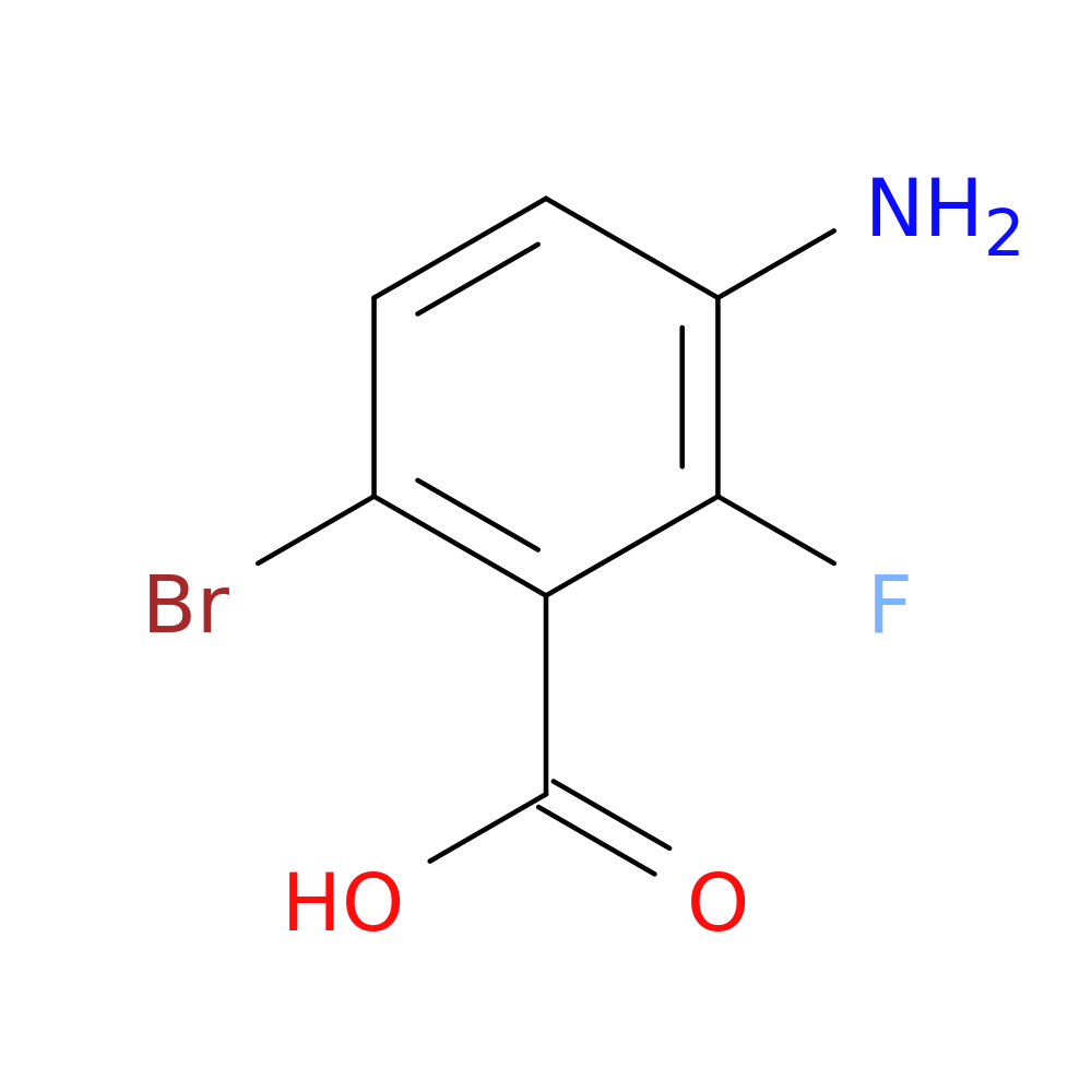 3-Amino-6-bromo-2-fluorobenzoic acid