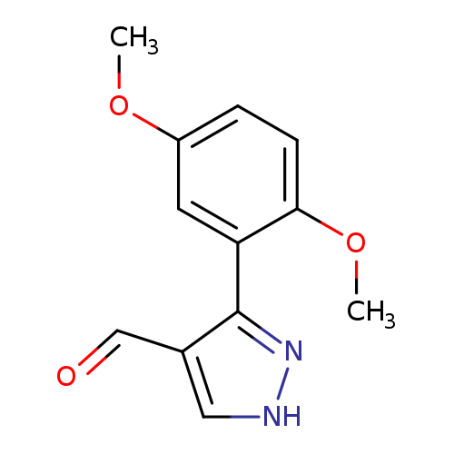 3-(2,5-Dimethoxyphenyl)-1h-pyrazole-4-carbaldehyde