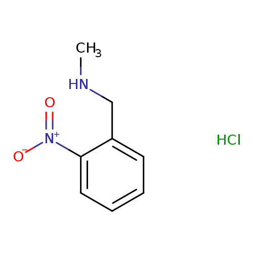 Benzenemethanamine, N-methyl-2-nitro-, monohydrochloride