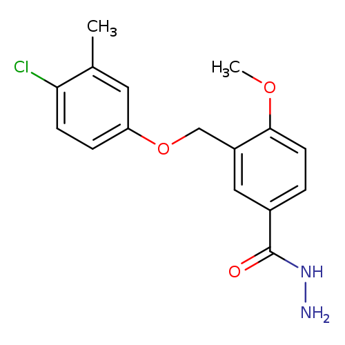 3-[(4-chloro-3-methylphenoxy)methyl]-4-methoxybenzohydrazide