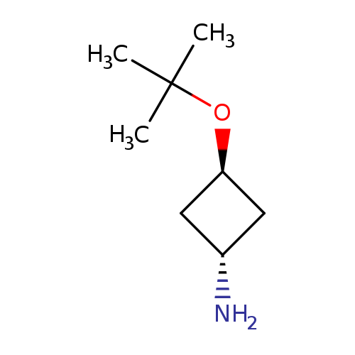 3-(tert-butoxy)cyclobutan-1-amine, trans