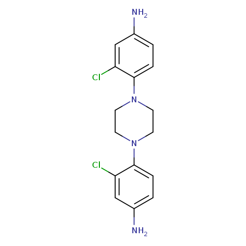 (4-[4-(4-Amino-2-chlorophenyl)piperazin-1-yl]-3-chlorophenyl)amine