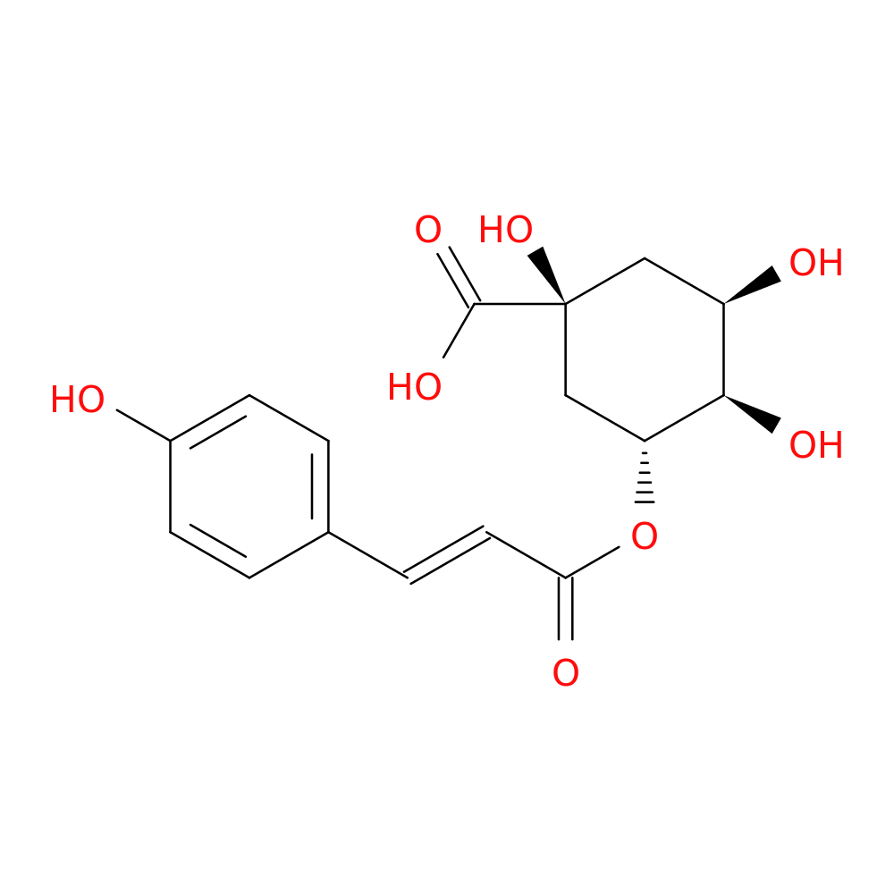 5-O-(E)-p-Coumaroylquinic acid