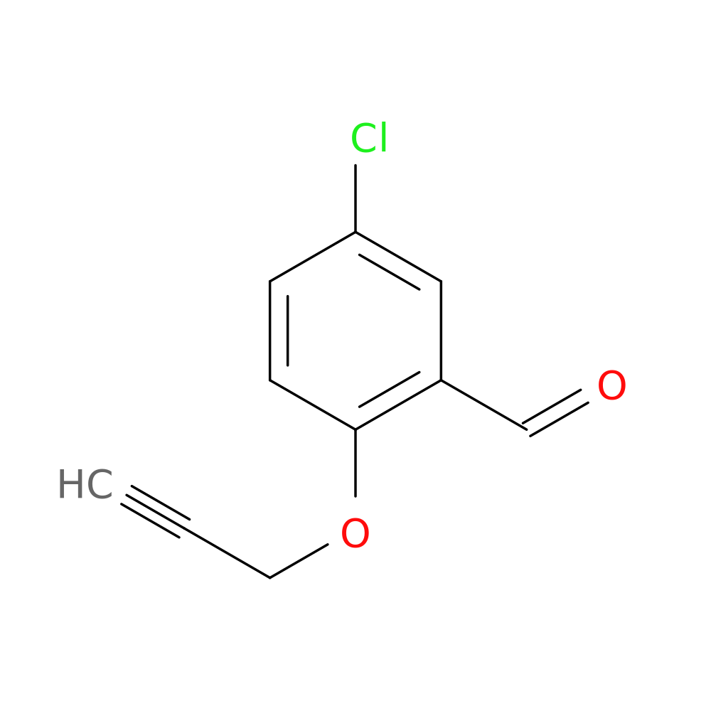 5-Chloro-2-(prop-2-yn-1-yloxy)benzaldehyde