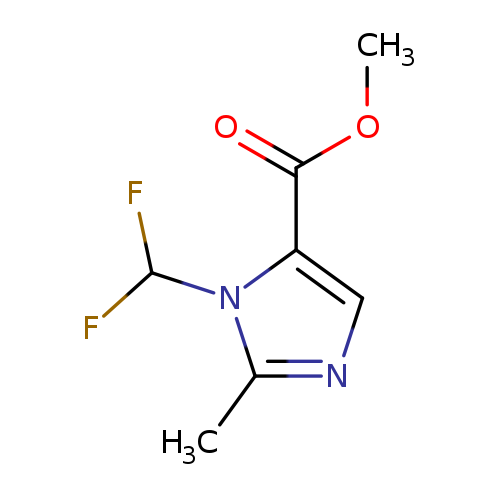 methyl 1-(difluoromethyl)-2-methyl-1H-imidazole-5-carboxylate