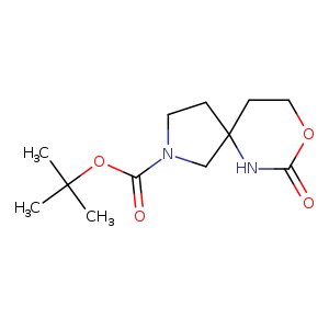 8-Oxa-2,6-diazaspiro[4.5]decane-2-carboxylic acid, 7-oxo-, 1,1-dimethylethyl ester