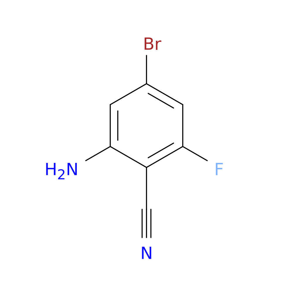 2-Amino-4-bromo-6-fluorobenzonitrile