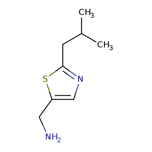 [2-(2-methylpropyl)-1,3-thiazol-5-yl]methanamine