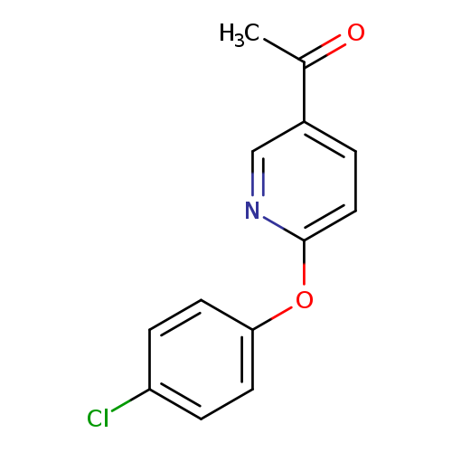 1-(6-(4-chlorophenoxy)pyridin-3-yl)ethanone