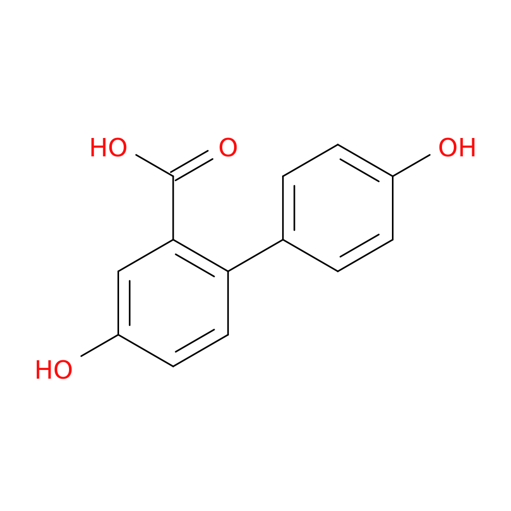 4,4'-Dihydroxy-[1,1'-biphenyl]-2-carboxylic acid