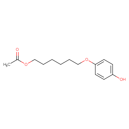 6-(4-Hydroxyphenoxy)hexyl acetate