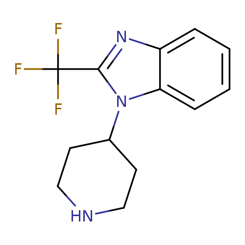 1-(4-Piperidinyl)-2-(trifluoromethyl)-1H-benzimidazole
