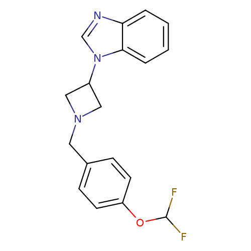 1-(1-{[4-(difluoromethoxy)phenyl]methyl}azetidin-3-yl)-1H-1,3-benzodiazole