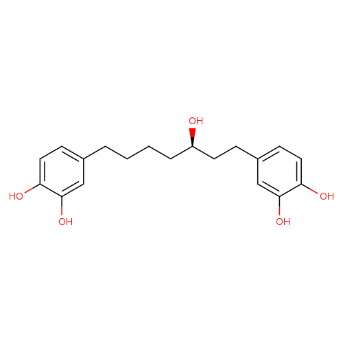 1,2-Benzenediol, 4,4'-[(3R)-3-hydroxy-1,7-heptanediyl]bis-