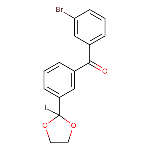 3-Bromo-3'-(1,3-dioxolan-2-yl)benzophenone