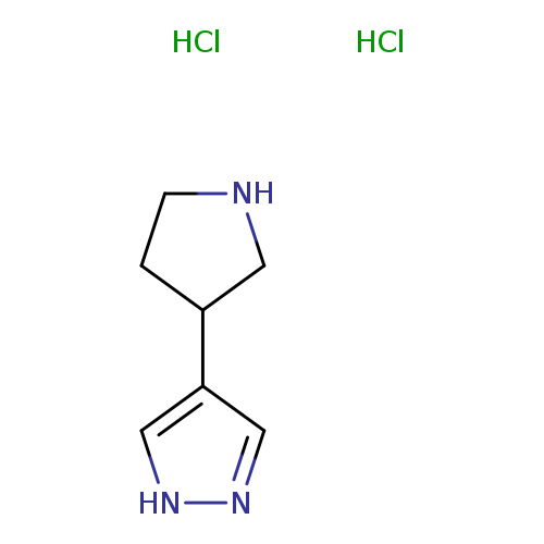 4-(pyrrolidin-3-yl)-1H-pyrazole dihydrochloride