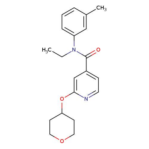 N-ethyl-N-(3-methylphenyl)-2-(oxan-4-yloxy)pyridine-4-carboxamide