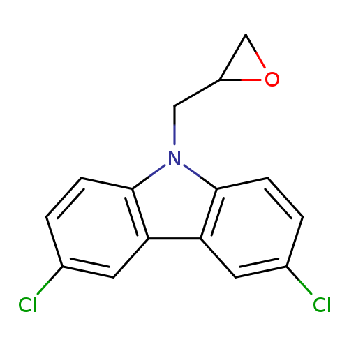 3,6-dichloro-9-(oxiran-2-ylmethyl)-9H-carbazole