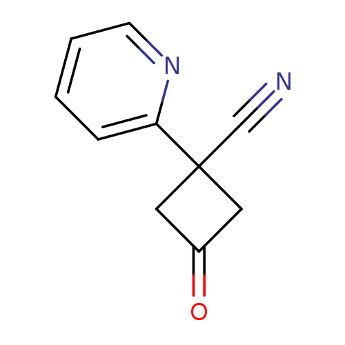 3-oxo-1-(pyridin-2-yl)cyclobutane-1-carbonitrile