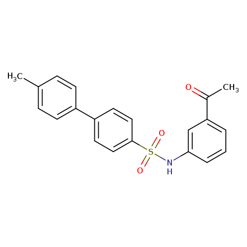 N-(3-acetylphenyl)-4'-methyl-[1,1'-biphenyl]-4-sulfonamide