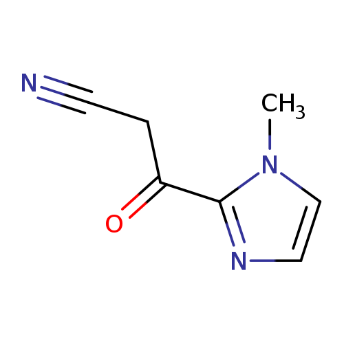 3-(1-Methyl-1H-imidazol-2-yl)-3-oxopropanenitrile