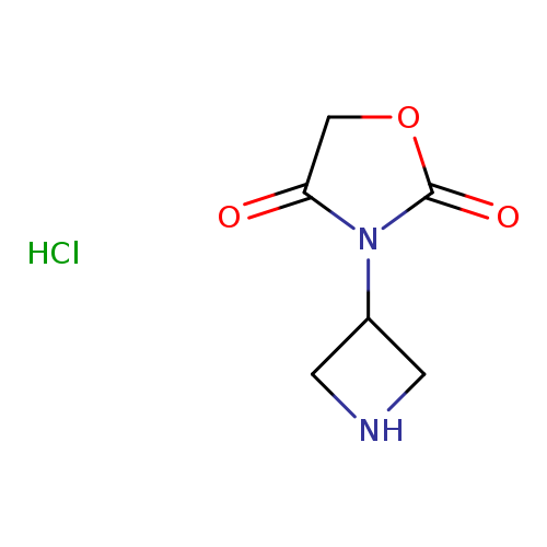 3-(AZETIDIN-3-YL)OXAZOLIDINE-2,4-DIONE HYDROCHLORIDE