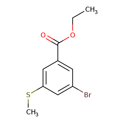 ethyl 3-bromo-5-(methylthio)benzoate