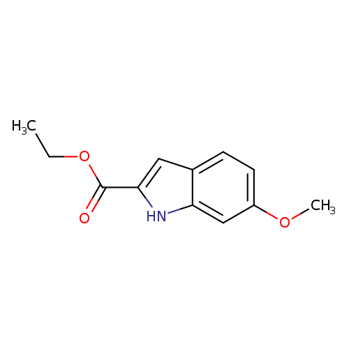 1H-Indole-2-carboxylic acid, 6-methoxy-, ethyl ester