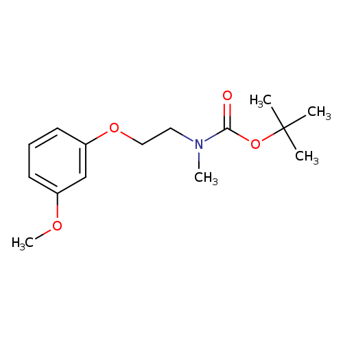 tert-Butyl N-[2-(3-methoxyphenoxy)ethyl]-N-methylcarbamate