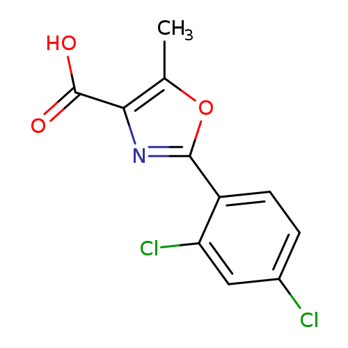 2-(2,4-dichlorophenyl)-5-methyl-1,3-oxazole-4-carboxylic acid
