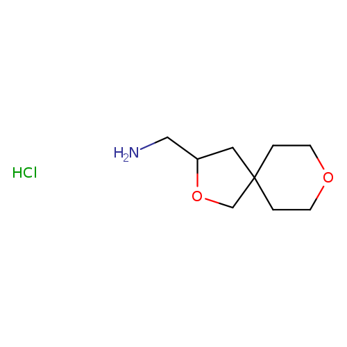 {2,8-dioxaspiro[4.5]decan-3-yl}methanamine hydrochloride
