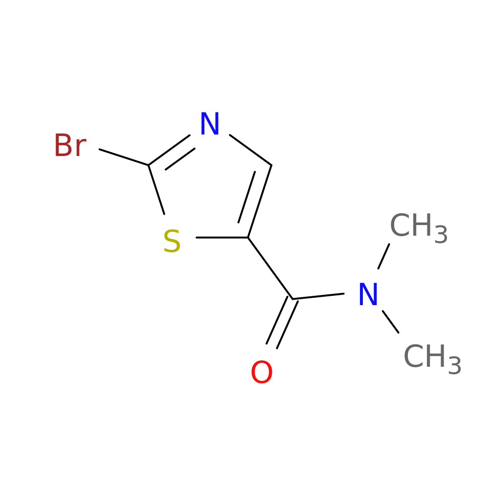 2-bromo-N,N-dimethyl-1,3-thiazole-5-carboxamide