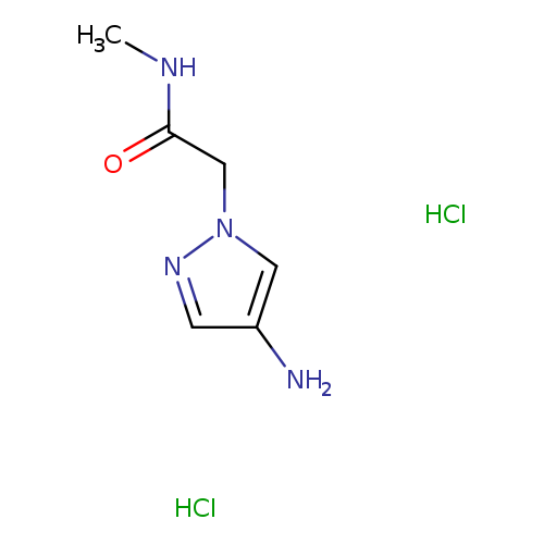 2-(4-Amino-1h-pyrazol-1-yl)-n-methylacetamide hydrochloride