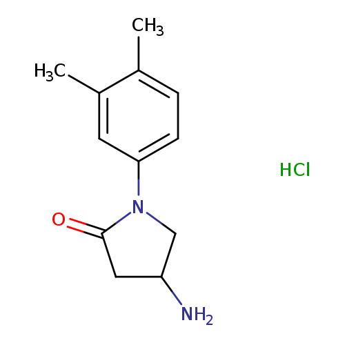4-Amino-1-(3,4-dimethylphenyl)pyrrolidin-2-one hydrochloride