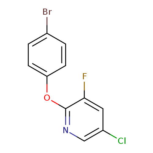 2-(4-bromophenoxy)-5-chloro-3-fluoropyridine