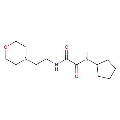 N-cyclopentyl-N'-[2-(morpholin-4-yl)ethyl]ethanediamide