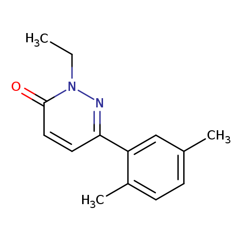 6-(2,5-dimethylphenyl)-2-ethyl-2,3-dihydropyridazin-3-one