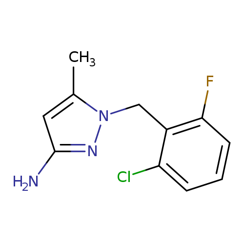 1-(2-Chloro-6-fluorobenzyl)-5-methyl-1H-pyrazol-3-amine