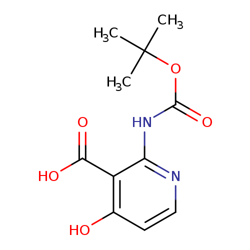 2-{[(tert-butoxy)carbonyl]amino}-4-hydroxypyridine-3-carboxylic acid