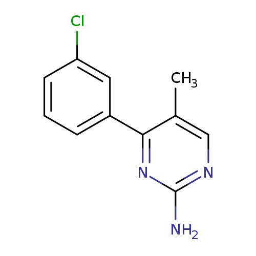4-(3-Chlorophenyl)-5-methylpyrimidin-2-amine