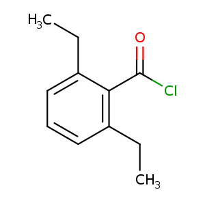 Benzoyl chloride, 2,6-diethyl- (7CI,9CI)
