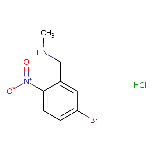 [(5-bromo-2-nitrophenyl)methyl](methyl)amine hydrochloride