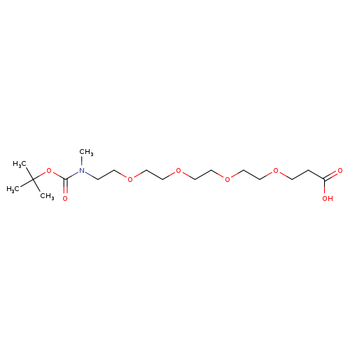 N-methyl-N-(t-Boc)-PEG4-acid