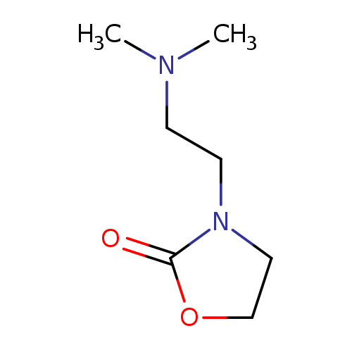 3-[2-(dimethylamino)ethyl]-1,3-oxazolidin-2-one