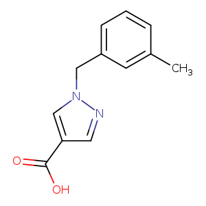 1-(3-Methylbenzyl)-1H-pyrazole-4-carboxylic acid