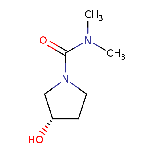 1-Pyrrolidinecarboxamide, 3-hydroxy-N,N-dimethyl-, (3S)-