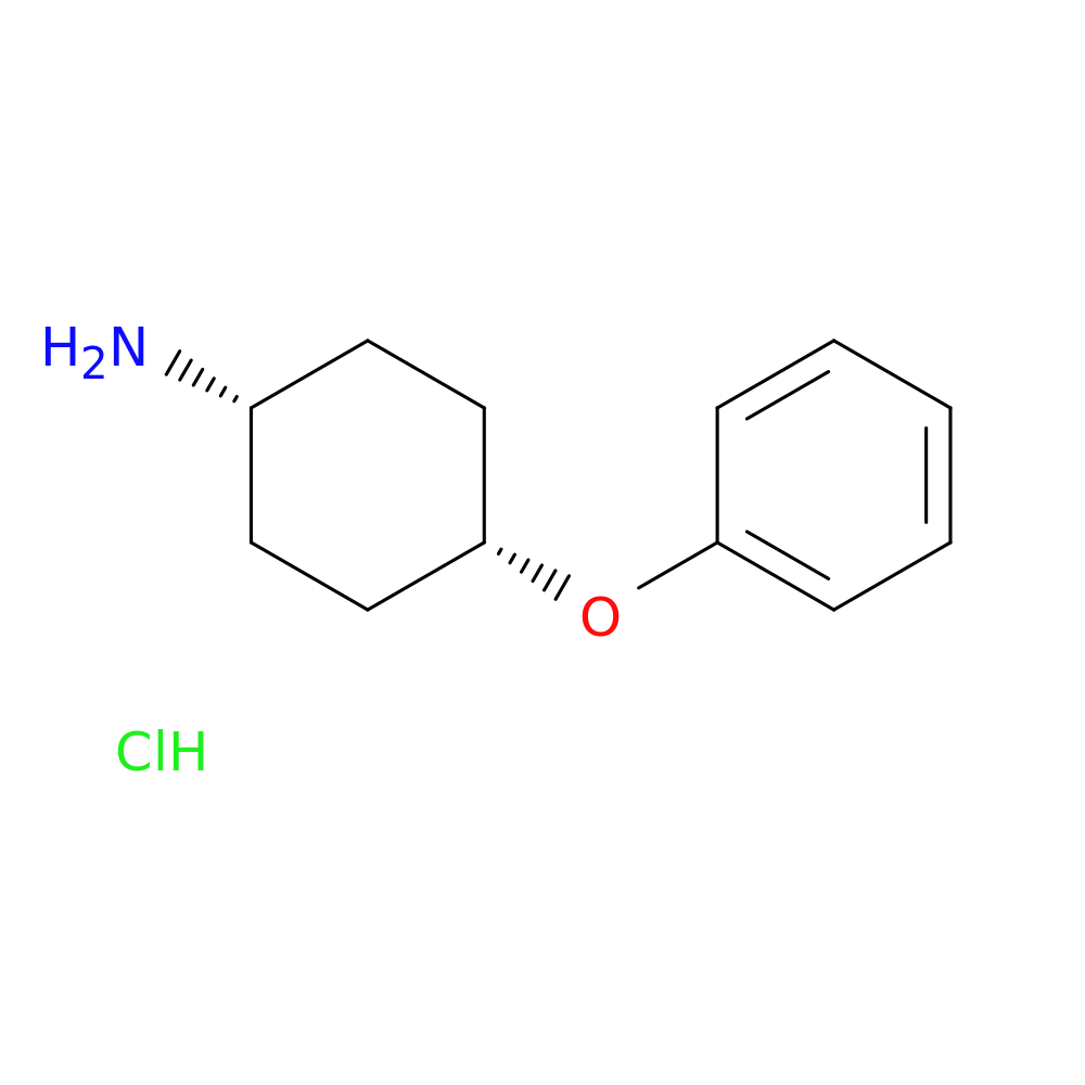 (1s,4s)-4-phenoxycyclohexan-1-amine hydrochloride